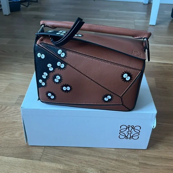 Loewe puzzle bag totoro hotsell